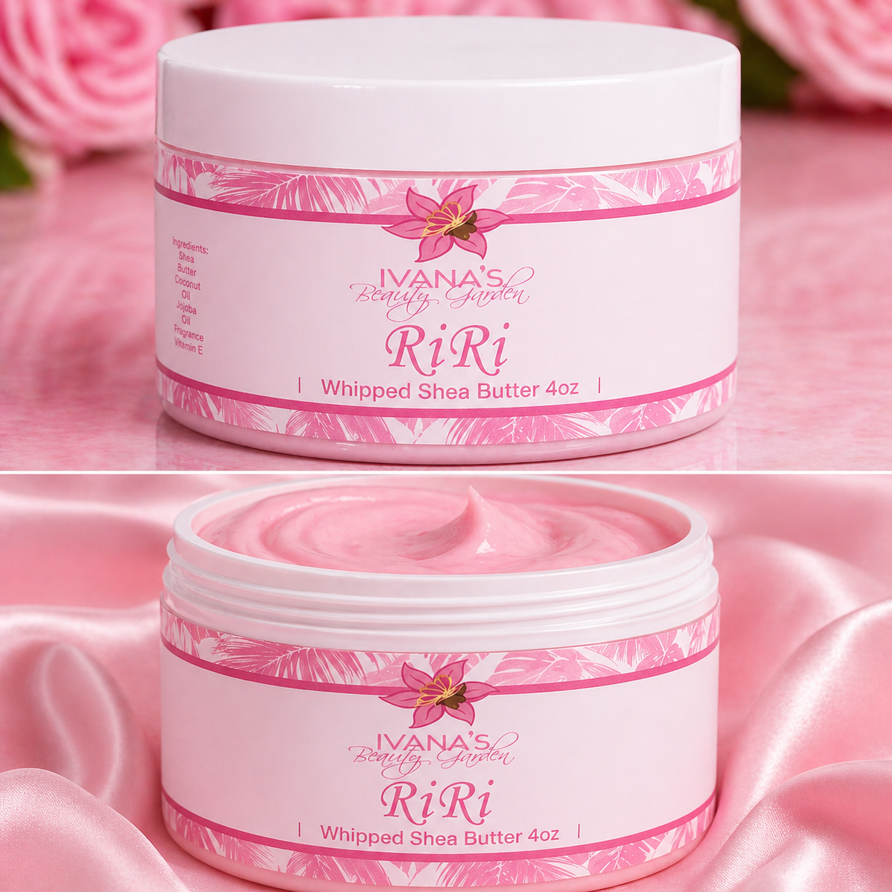 Whipped Body Butter - Natural Moisturizer for Dry Skin
