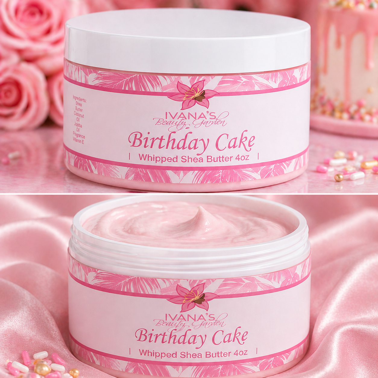 Whipped Body Butter - Natural Moisturizer for Dry Skin