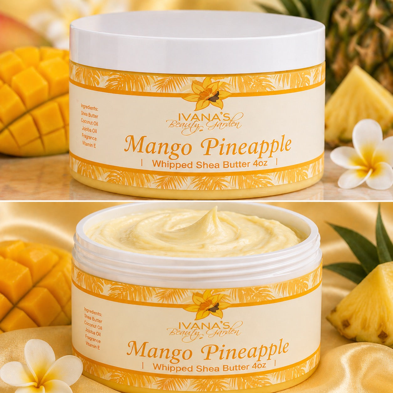 Whipped Body Butter - Natural Moisturizer for Dry Skin