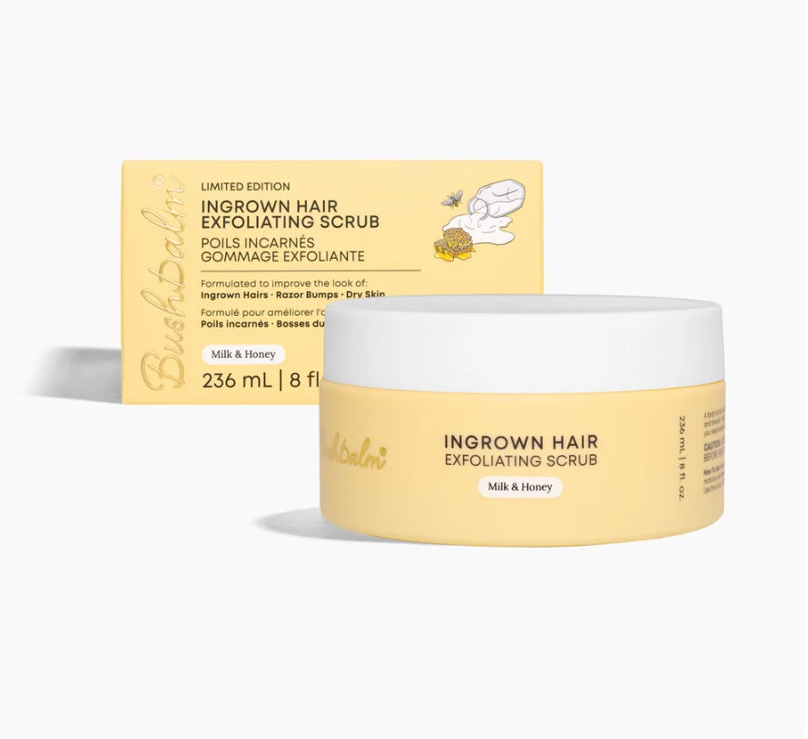 Bushbalm Ingrown Hair Scrub - Exfoliating Body Scrub