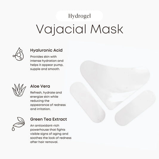 BushBalm Hydrogel Vajacial Mask Set
