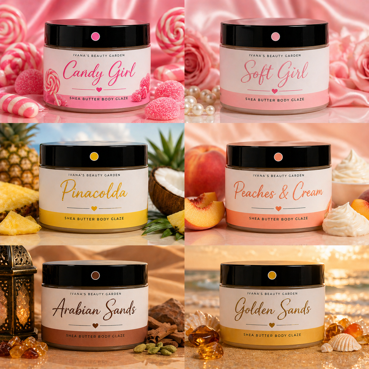 Limited Edition Body Glaze Butter - Shea Butter Moisturizer