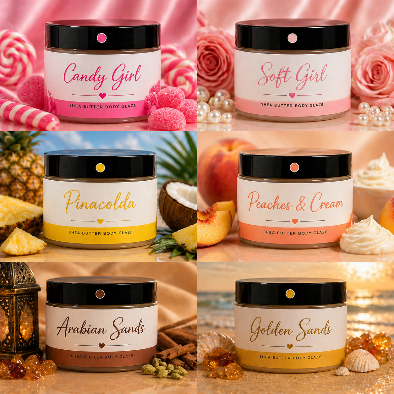 Limited Edition Body Glaze Butter - Shea Butter Moisturizer